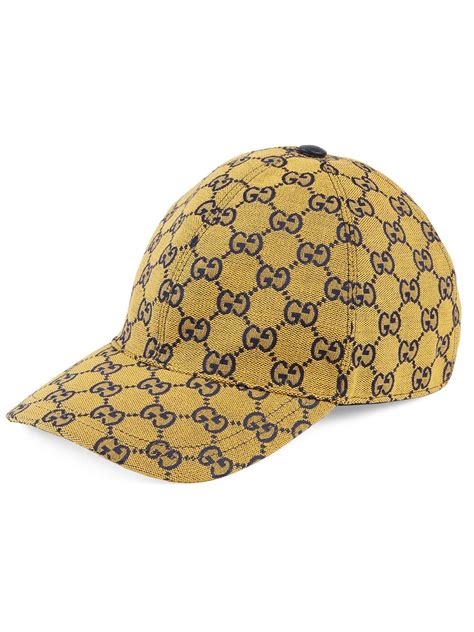 casquette gucci jaune